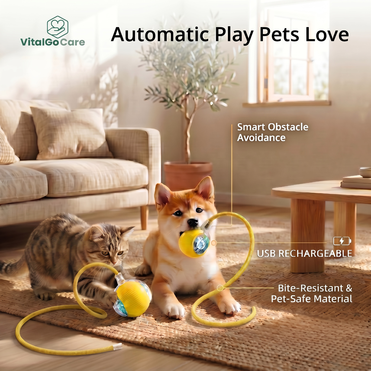 VitalGo™ ZoomieBall 🐾
