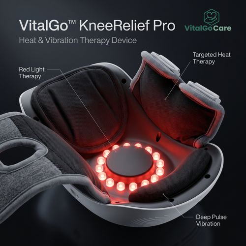 Professional Knee Relief Brace for Joint Pain Support - Adjustable Compression Sleeve for Men and Women