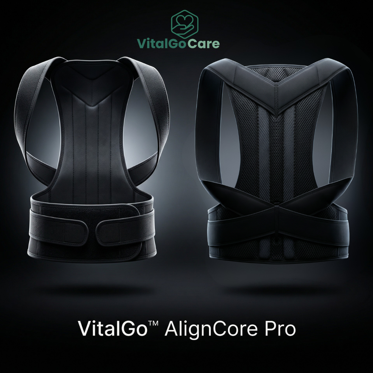 VitalGo™ AlignCore Pro - Everyday Posture Support